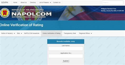 how to check my napolcom rating|NAPOLCOM verification of rating online .